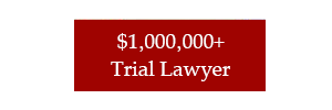 Badge of a Million Dollar Trial Lawyer in Pearland