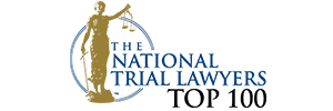 Badge of the Top 100 Trial Lawyers Award